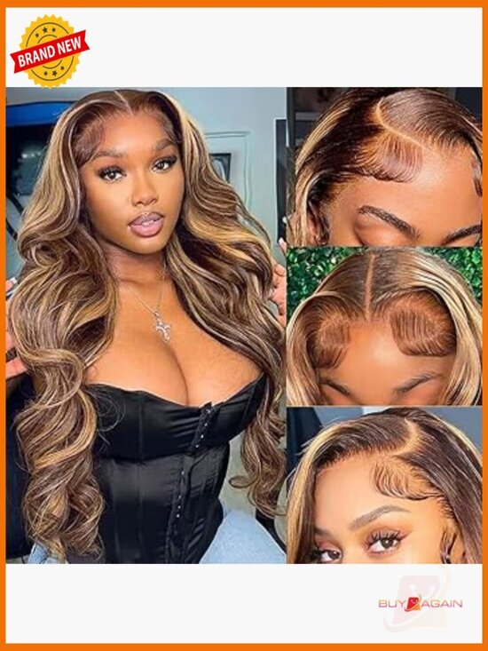 13x6 Body Wave Lace Front Wig 28 Inch Human Hair 180 Density Glueless